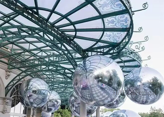 Christmas Party Festival Wedding Event Decoration Inflatable Giant Mirror Balloon
