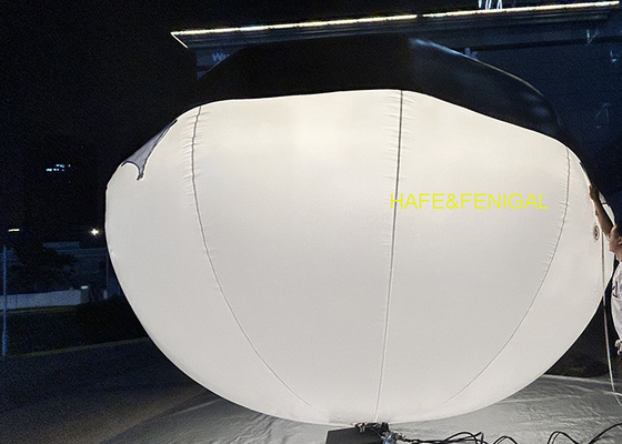 1.8kW Elliptical LED Film Balloon Light For Street Night Scenes, Film Sets, And Large-Scale Events
