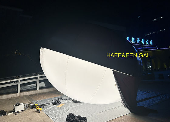 Large-Area Illumination 1.8kW LED CCT High Output Elliptical LED Film Balloon Light