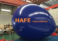 LED Advertising Inflatable Flying Light , Helium Filled Lighting Balloons Oval Shape