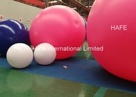 Inflatable Giant Floating Led Lighting Balloons , Pvc Light Up Balloons Promotional