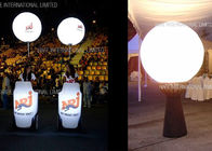 1.6m Tripod Moon Crystal Balloon Lighting With 200W LED For Events Decoration