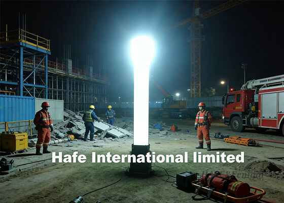 Compact Inflatable Light Tower Featuring Quick Inflation Technology and Long Lasting LED Lights for Versatile Outdoor Usage