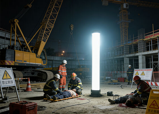 Compact Inflatable Light Tower Featuring Quick Inflation Technology and Long Lasting LED Lights for Versatile Outdoor Usage