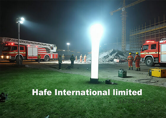 Durable Inflatable Light Tower Providing Effective Lighting Solutions for Temporary Outdoor Events and Industrial Sites