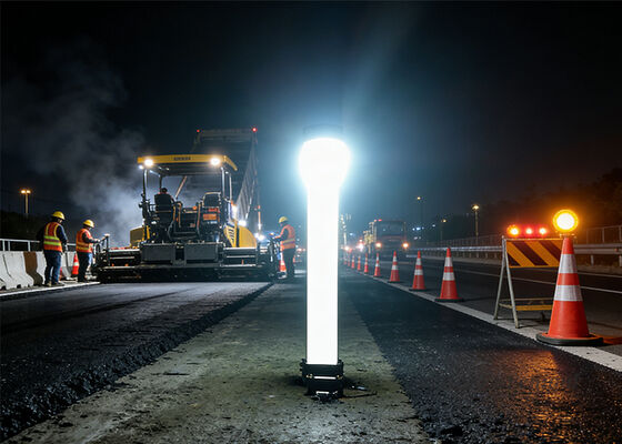 Compact Inflatable Light Tower Ideal for Temporary Lighting Needs in Construction Emergency and Outdoor Industrial Applications