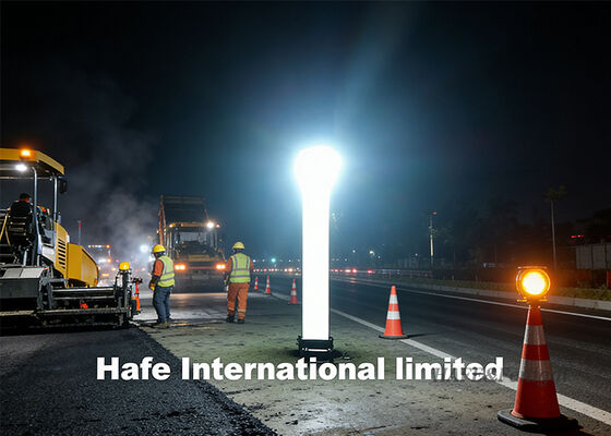 Energy Inflatable Light Tower Providing Bright and Adjustable Lighting for Large Scale Outdoor Projects and Emergency Scenes