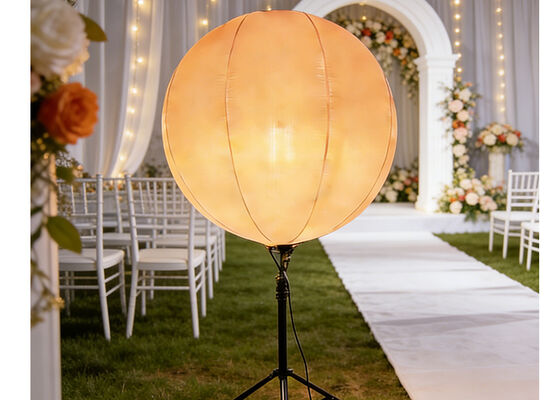 400W LED Lighting Balloon with DMX Control and Customizable Logo for Outdoor Events