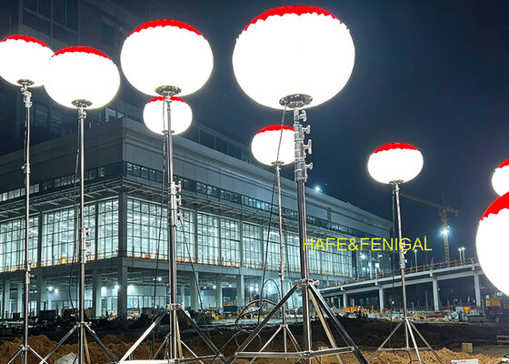 Sun FE Series 400W LED Balloon Light for Glare-Free Cost-Effective Construction Lighting