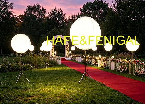 Pearl LED Balloon Light with 360° Uniform Illumination and DMX Control