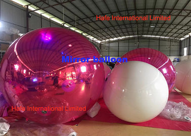 Inflatable Mirror Balloons, Reflective Shiny Balls, Colorful Balloons For Events Decor