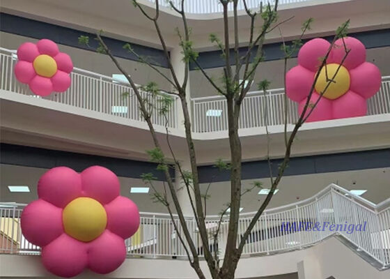 Custom Giant Inflatable Flower Decoration Weather-resistant UV-resistant Customizable Sizes Quick Setup