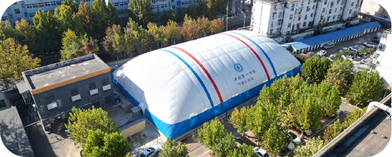 AirBrother 30×50m Air-Supported Membrane Building – 1,500m² Modular Dome Solution