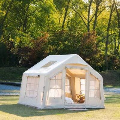 Inflatable Air Tent Weather Resistant and Durable Shelter Suitable for Various Outdoor Conditions Including Rain and Wind