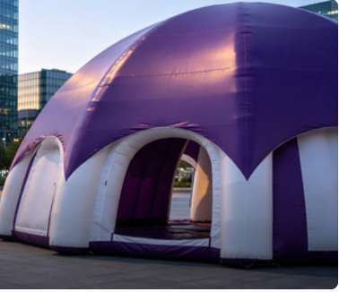 Inflatable Air Tent spacious waterproof structure suitable for trade shows camping outdoor events and emergency response needs