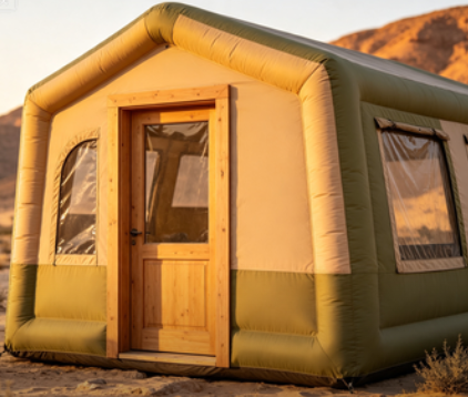 Lightweight Inflatable Air Tent quick setup design ideal for outdoor camping hiking festivals and temporary event shelters