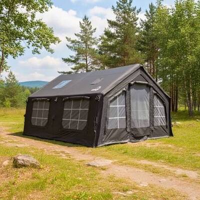 Inflatable Air Tent Lightweight Portable Shelter Ideal for Outdoor Events Camping Emergency and Temporary Accommodation