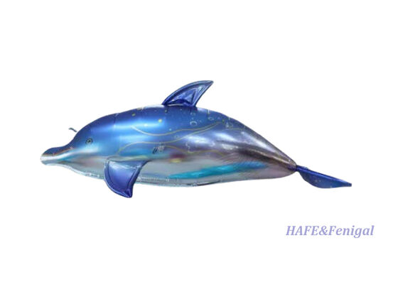 Custom Remote-Controlled Flying Dolphin Helium Airship with Gyro-Stabilized Flight Control and Lightweight PP + PA Aluminum Film