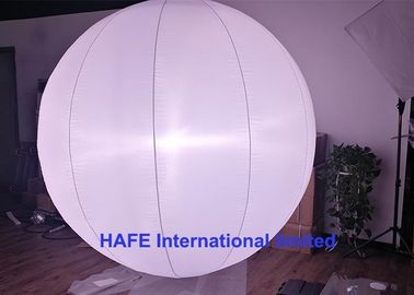 1.3M 2M Inflatable Lighting Decoration Sphere Crystal Balloons With DMX512 Box