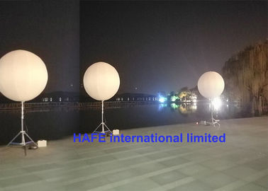 Decoration Inflatable LED Light 400w 800w For Music Festival Polysilk Balloon