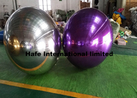 1.5M Christmas Inflatable Mirror Ball , Led Balloon Nightclub Decoration
