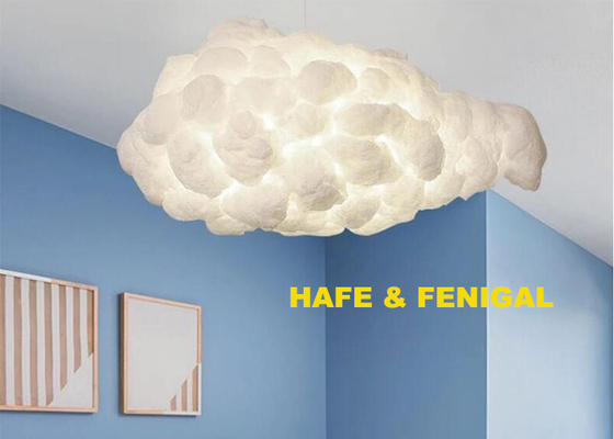 Events Party Hanging Or Put On Ground 1.5m Inflatable Cloud Atmosphere Decorative Lighting