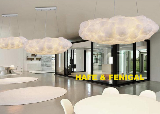 Events Party Hanging Or Put On Ground 1.5m Inflatable Cloud Atmosphere Decorative Lighting