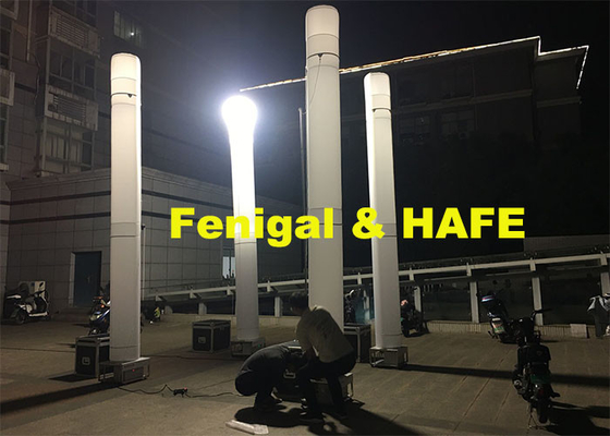 400w Neutral White 430㎡ Inflatable Light Tower