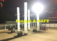 IP52 1000W Metal Halide Inflatable Light Tower For Firefight Rescue