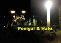 IP52 1000W Metal Halide Inflatable Light Tower For Firefight Rescue