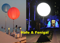 Warm / Cool White Pole Pearl 400W Inflatable LED Light