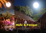 1.6M 2M Inflatable Lighting Decoration LED Sphere Mirror Balloon