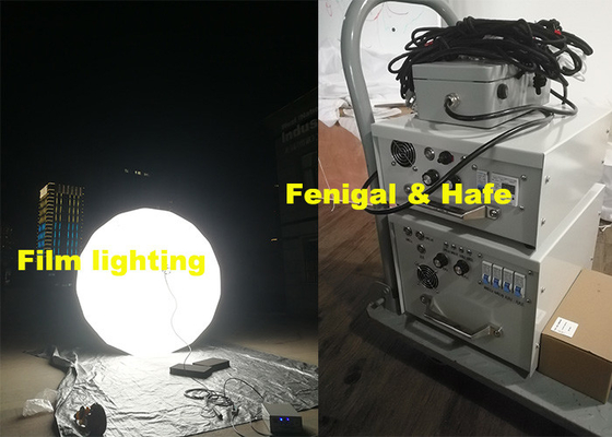 4x1.2kW HMI + 2x2kW Tungsten Hybrid Film Lighting Balloon