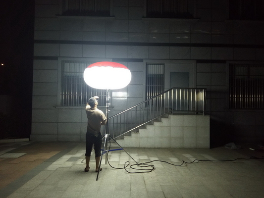 Dimmable Glare-free 400W LED Safety Lighting Balloon for Rescue and Construction