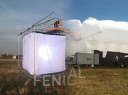 Cube Shape Specialized Filming Industry Led Inflatable Balloon 1200w