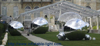 Silver Colour 6.5ft Inflatable Mirror Ball For Meeting Decoration