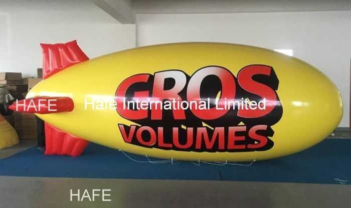 5 M 8 M Outdoor Floating Advertising Balloon Waterproof Long Durability Logo Outside