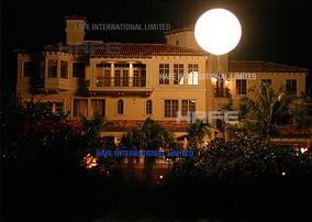 2.5 M Decoration Helium Sphere Balloons With Led Lights Colorful For Business Advertising