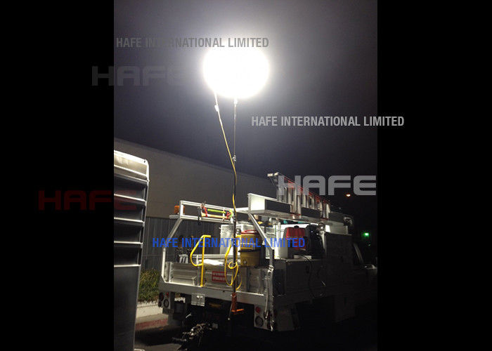 Railway Mining Safety Backpack Balloon Lights In Tungsten Halogen /  LED / HMI
