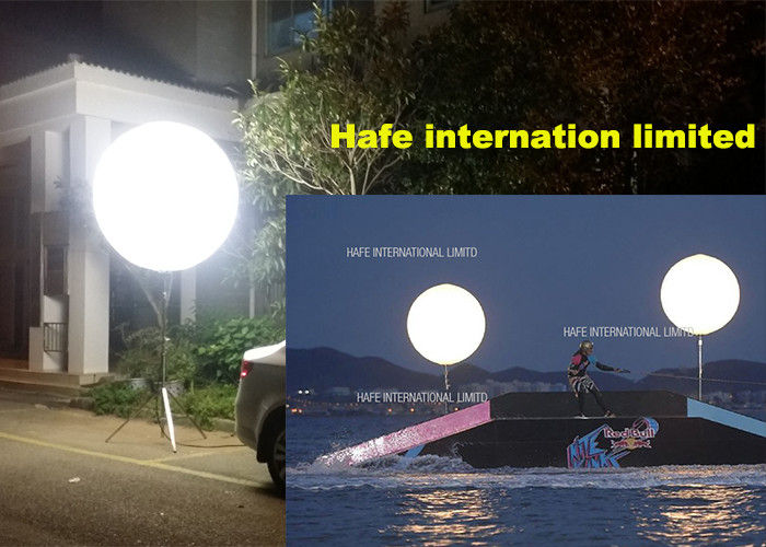 3000W Metal Halide Lamp Moon Light Up Balloons For Big Area Events Illumination