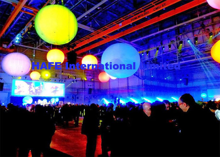 DMX512 2m Inflatable Lighting Decoration With RGBW 400W Led For Stage Events