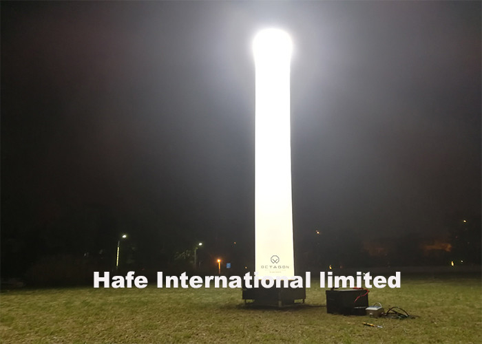 HID Xenon Lamp 200W Battery Inflatable Light Tower Compact Size Robust Construction