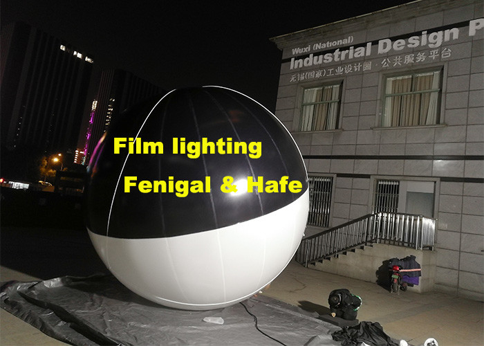 4x1.2kW HMI + 2x2kW Tungsten Hybrid Film Lighting Balloon