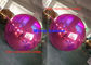 Custom 2m Giant Festival PVC Inflatable Mirror Balloon For Event Decoration In Pink