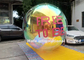5ft Reflecting Giant Silver Inflatable Mirror Ball For Exhibition Booth Decoration