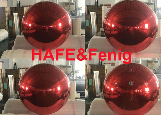 Atmosphere Sensing Inflatable Mirror Balloon PVC 2m Diameter Use For Christmas