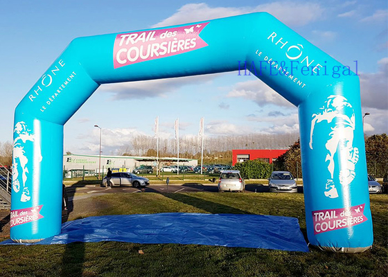 Custom Advertising Inflatable Start Line Arches Race Arch PVC Digital Printing