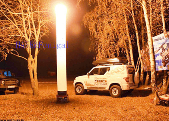 Portable Inflatable Emergency Lighting Tower HID 1000W 5m Customizable