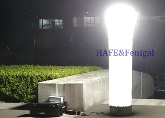 2400w Inflatable Lighthouse For Rescue Or Night Construction Support Customization