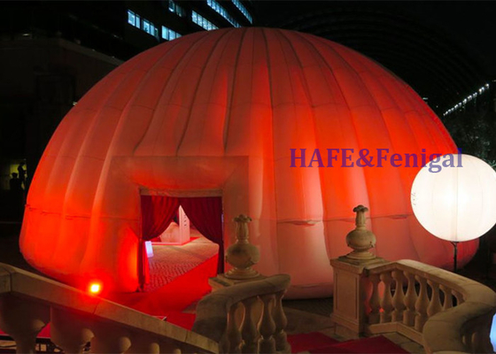 Customization Durable Inflatable LED Dome Tent Lighting Igloo Tent Party Tent For Party